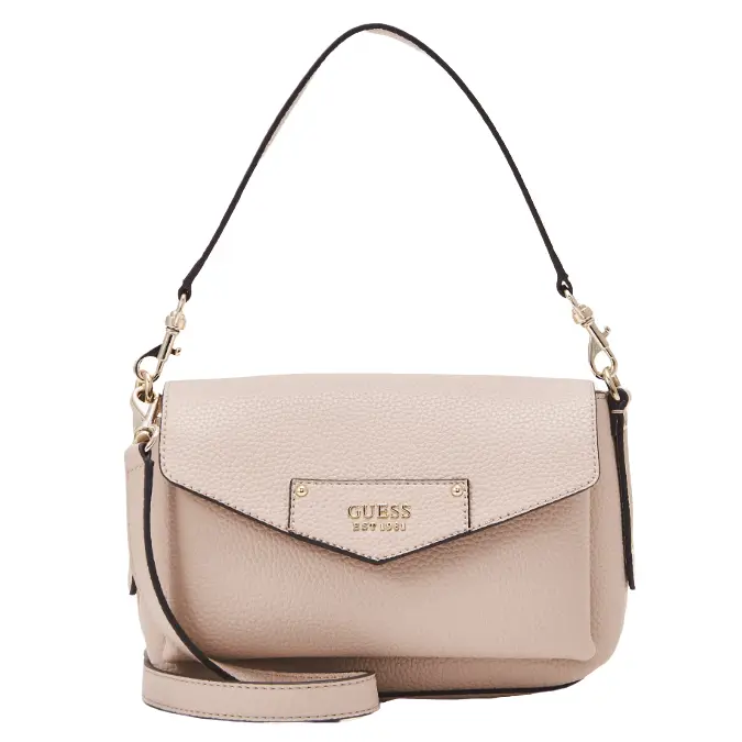 

Сумка кросс-боди Guess Eco Brenton Flap Shoulder Bag, бежевый