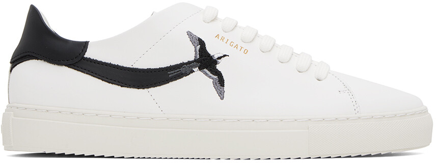 

Белые и черные кроссовки Axel Arigato Clean 90 Stripe B Bird, Черный