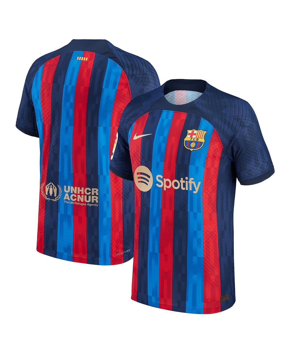 

Мужская синяя джерси barcelona 2022/23 home authentic blank Nike, синий