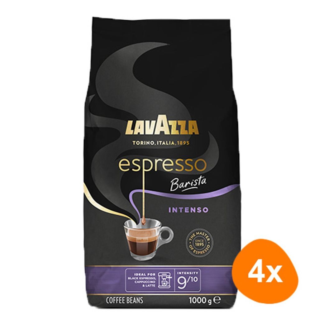 

Кофе лавацца эспрессо бонен бариста интенсо 1кг | Стук 1000 грамм | 4 шт Lavazza