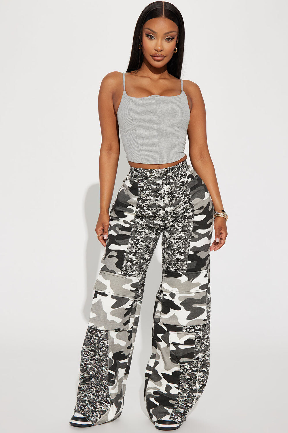 

Брюки карго Fashion Nova LP60052BFN, черный