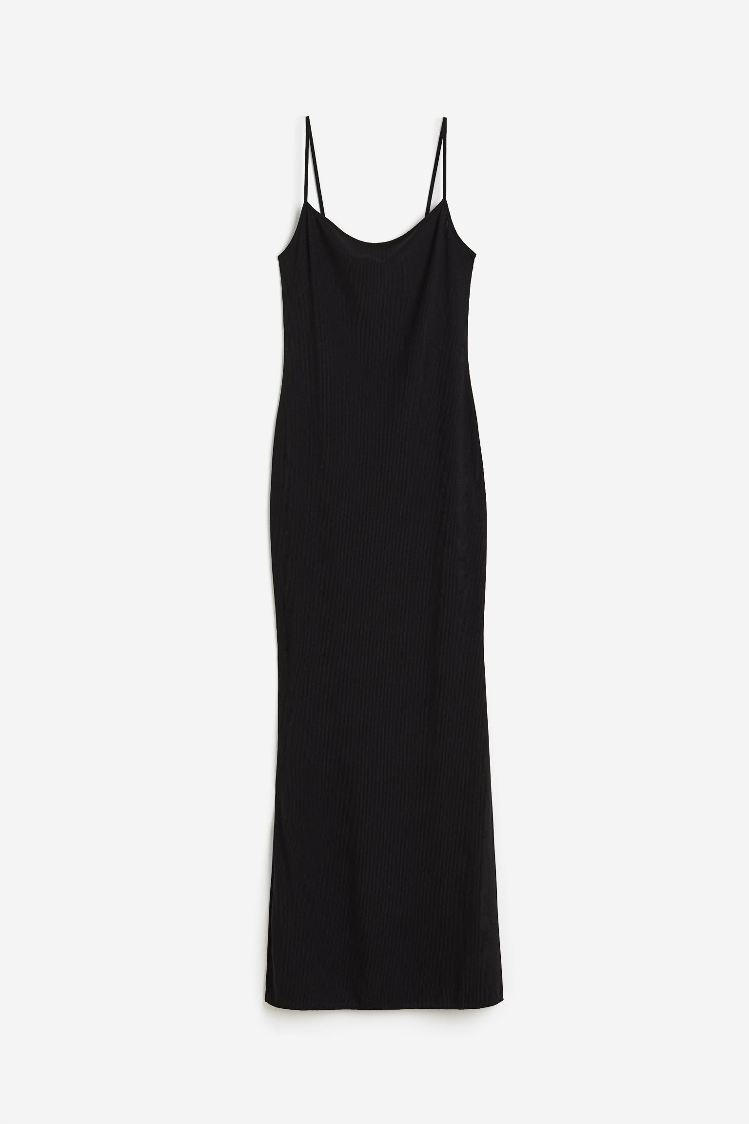 цена Платье H&M Ribbed, черный