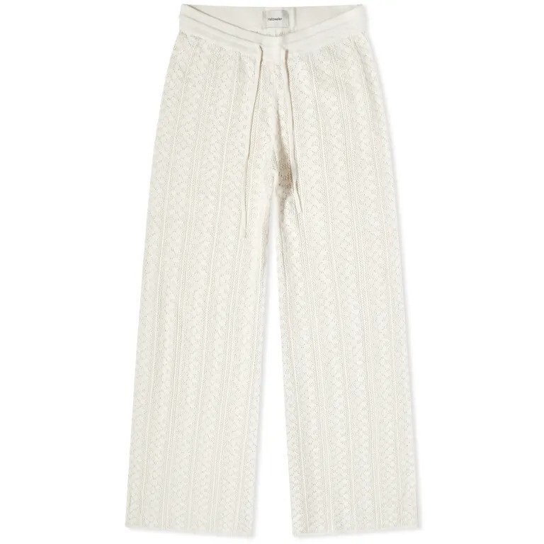 

Брюки Holzweiler Thiril Crochet Knit, белый