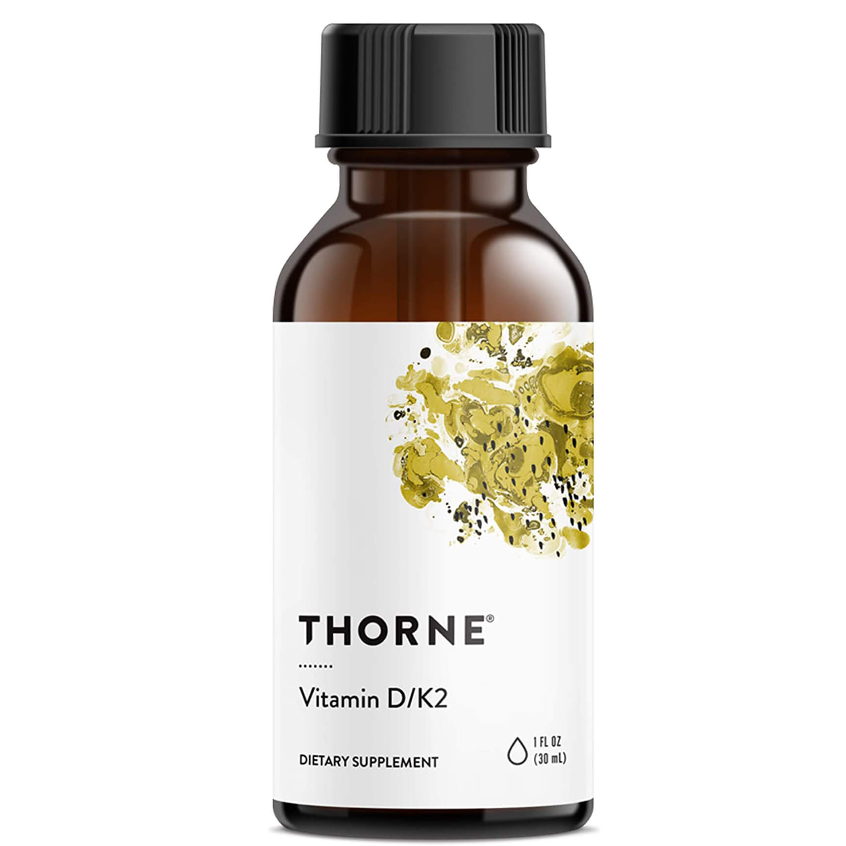 Витамин D+K2 Thorne, 30 мл thorne витамин k2 1 жидкая унция 30 мл