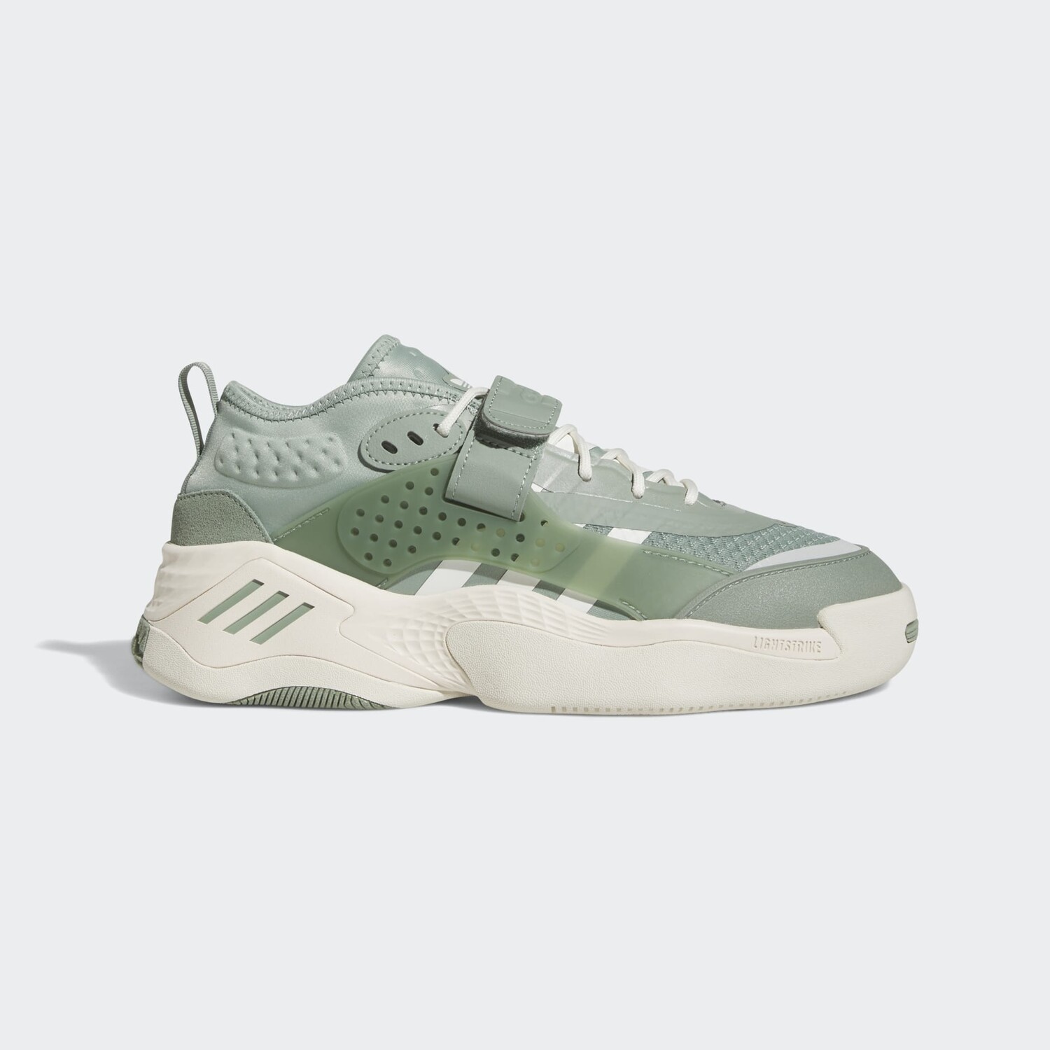 

Кроссовки Adidas Streetball III, зеленый/бежевый