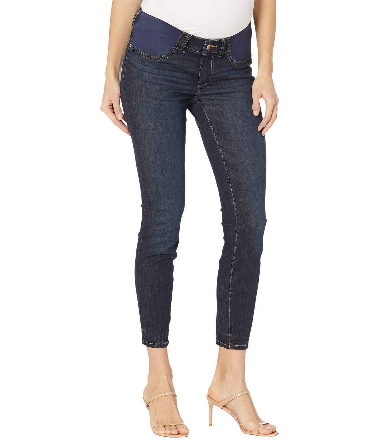 

Джинсы DL1961, Florence Ankle Maternity Instasculpt Skinny in Dark Blue