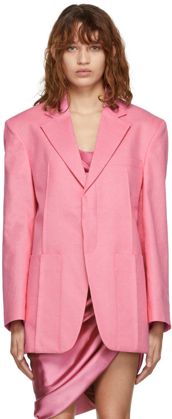 

Розовый блейзер 'La Veste D'Homme' Jacquemus