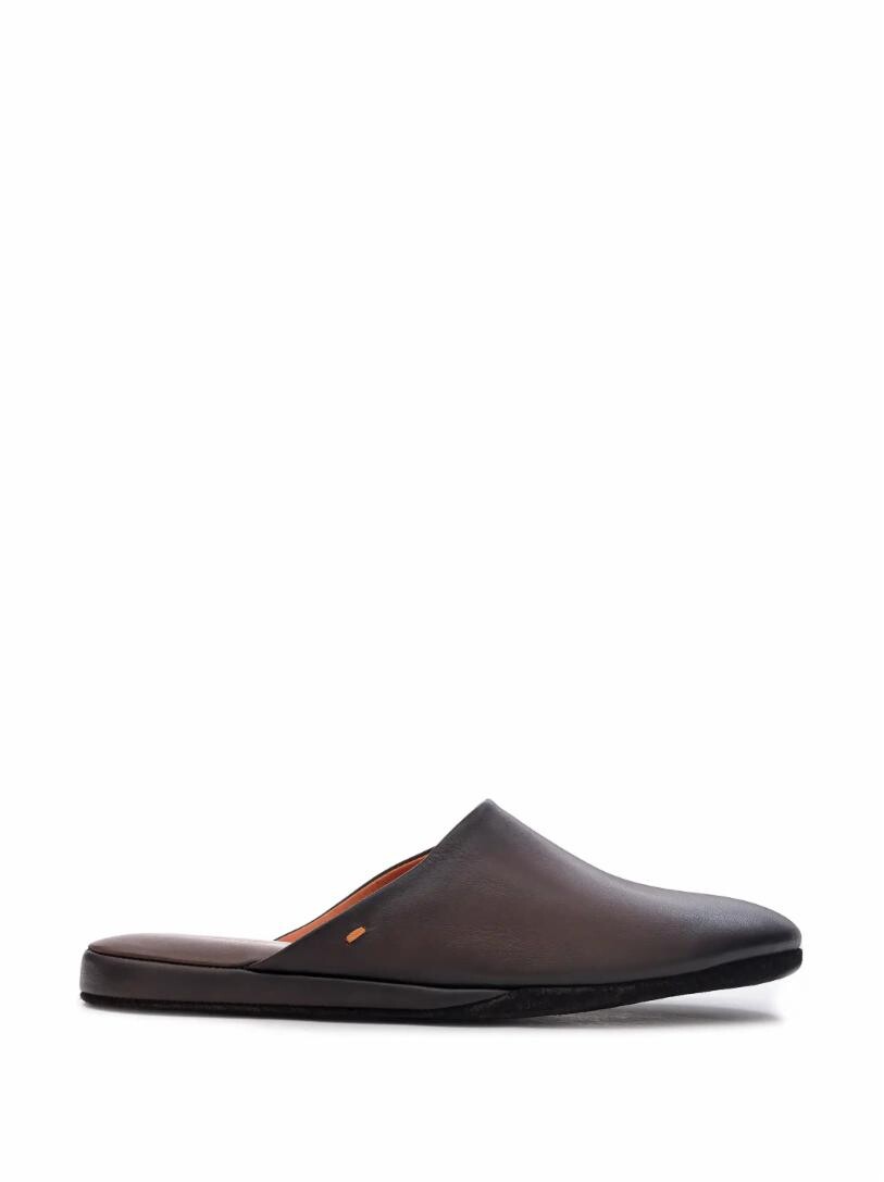 

Кожаные тапочки Santoni