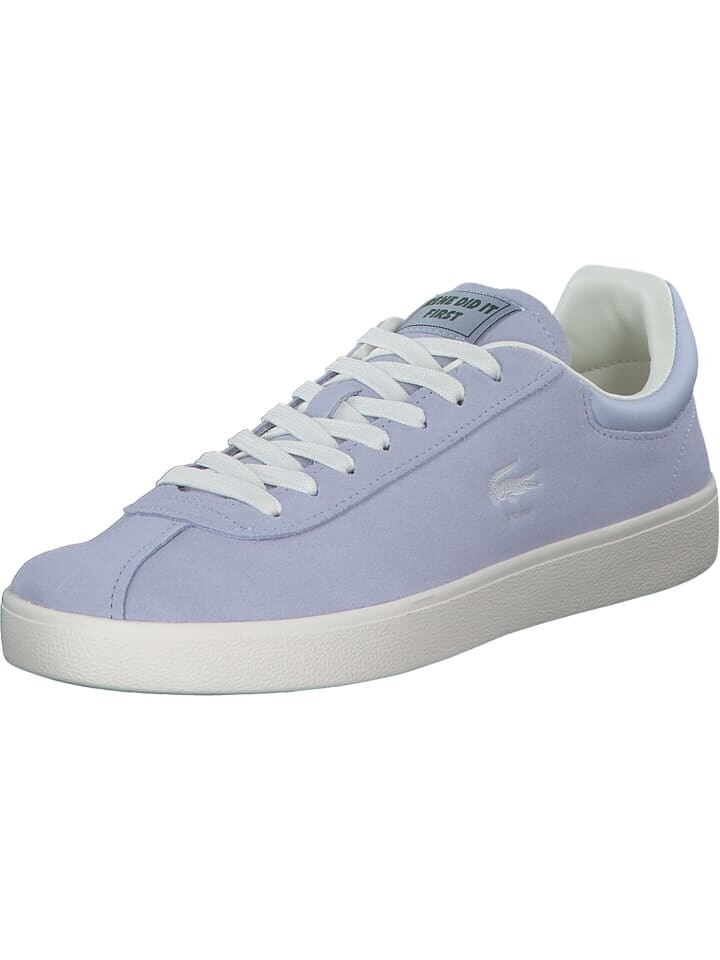 

Элегантные туфли на шнуровке Lacoste, цвет lt blue/offwhite