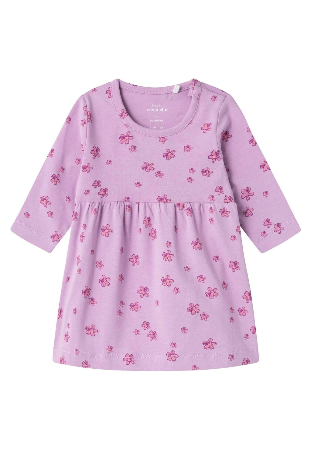 

Трикотажное платье LANGARM Name it, цвет violet tulle