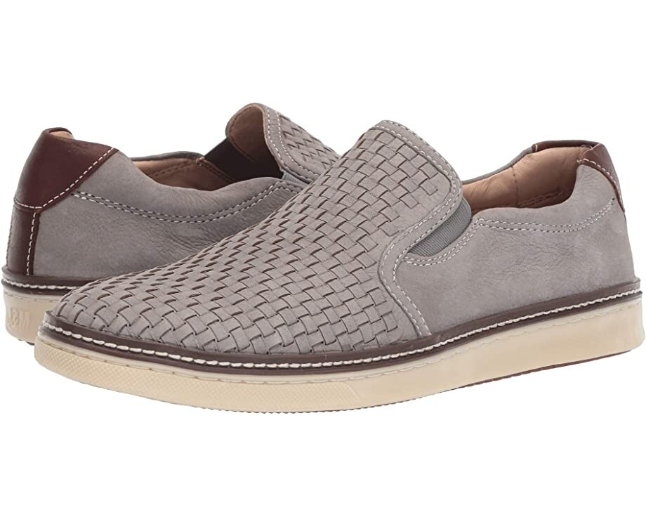 

Кроссовки McGuffey Woven Casual Slip-On Sneaker Johnston & Murphy, серый
