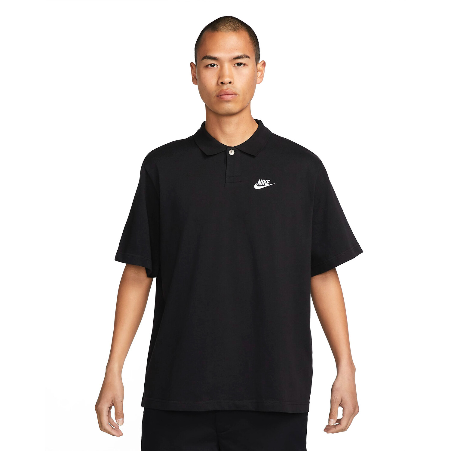 

Поло Nike Club Men's, черный/белый