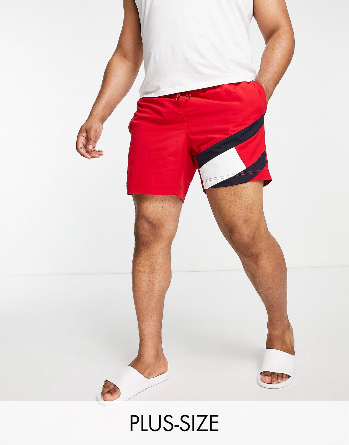 

Красные плавки с флагом Tommy Hilfiger Big & Tall