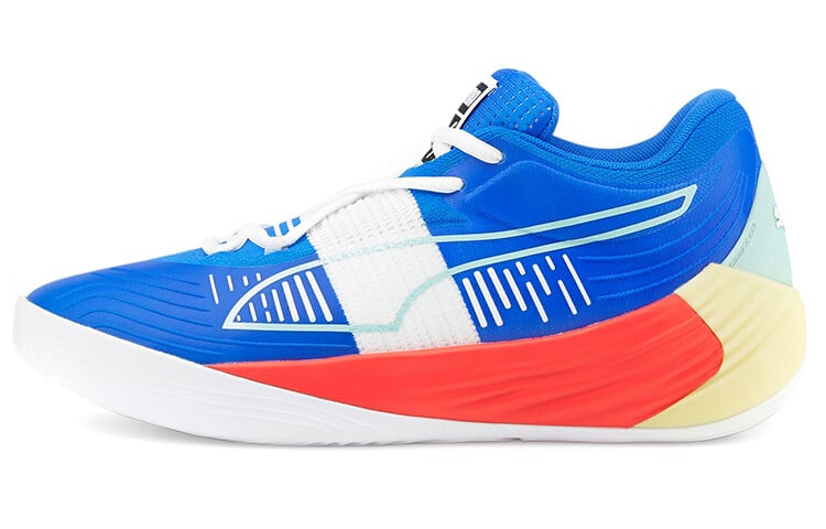 

Баскетбольные кроссовки Puma унисекс Fusion Nitro синие