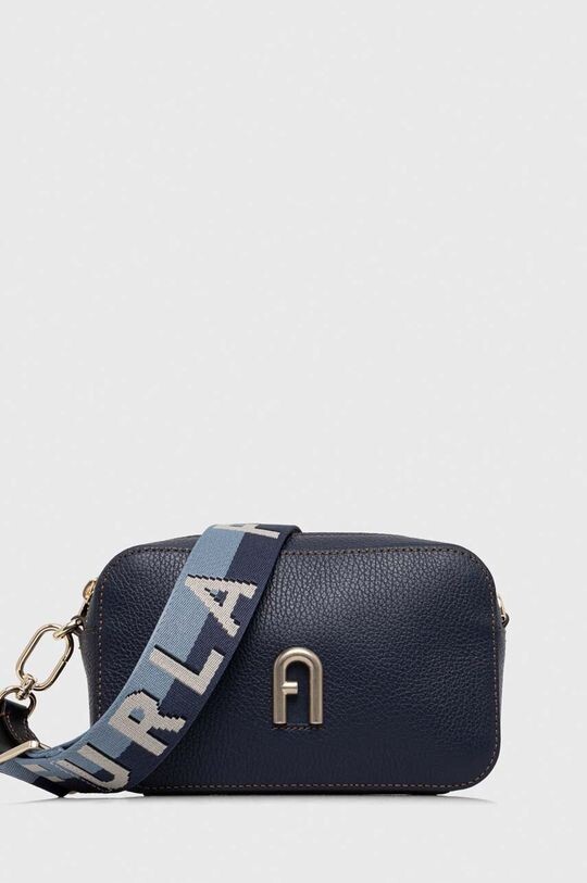 

Кожаная сумочка Furla, темно-синий