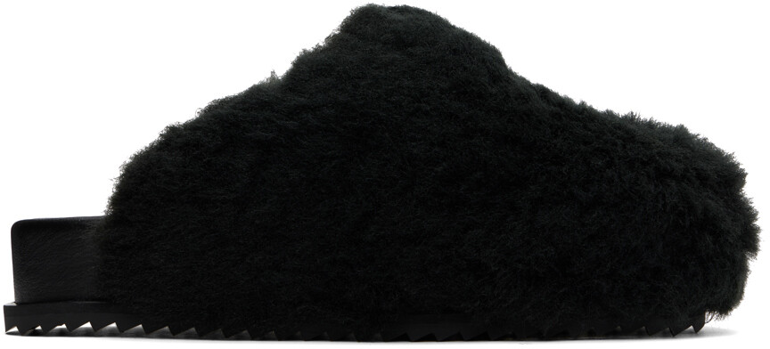 

Черные слипоны Truck Yume Yume, цвет Furry black