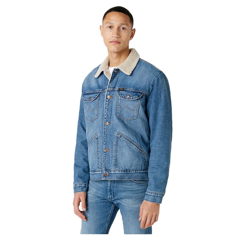 

Куртка Wrangler Sherpa, синий