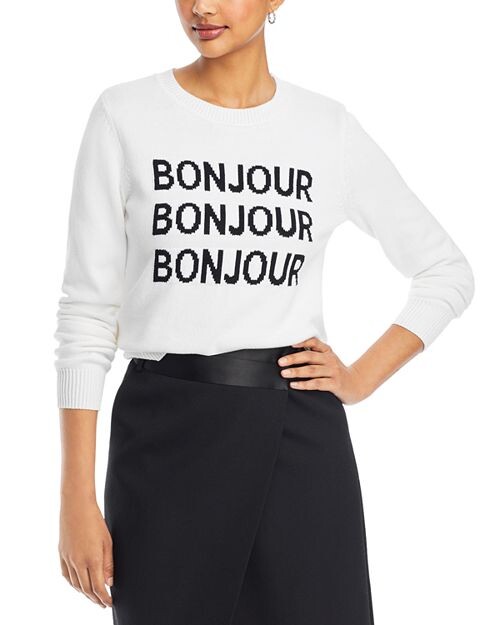 

Бонжур Свитер KARL LAGERFELD PARIS, цвет White