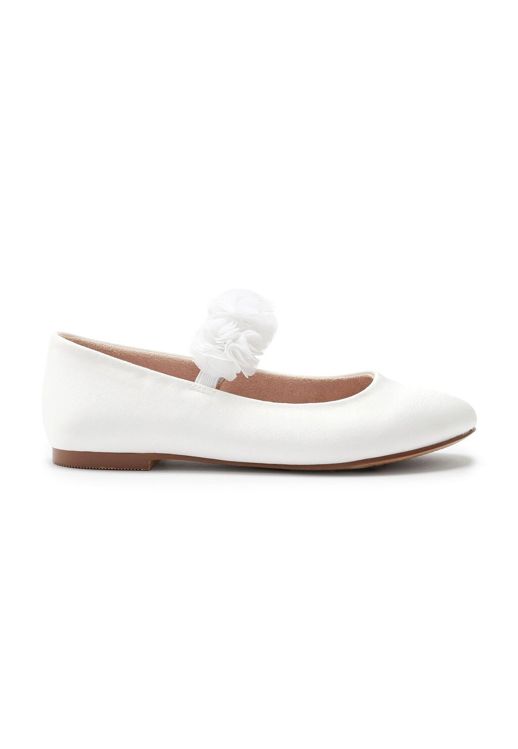 

Балетки STAIN RESISTANT CORSAGE FLOWER OCCASION SHOES WIDE FIT G Next, цвет white