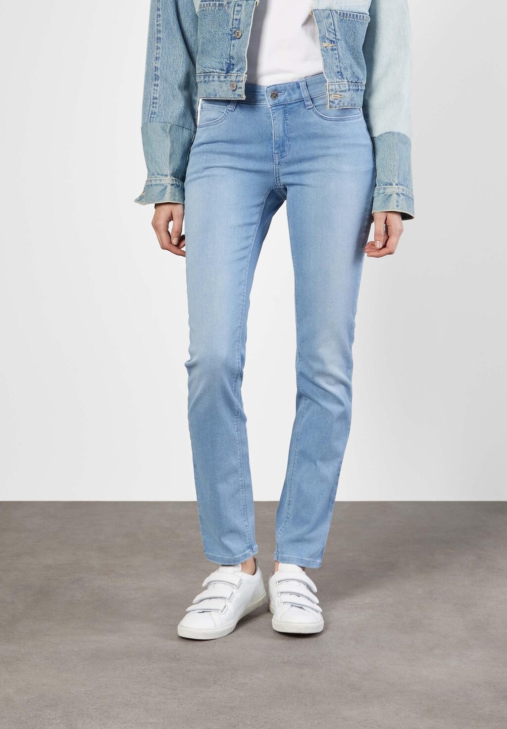 

Джинсы прямого кроя MAC Jeans, синий