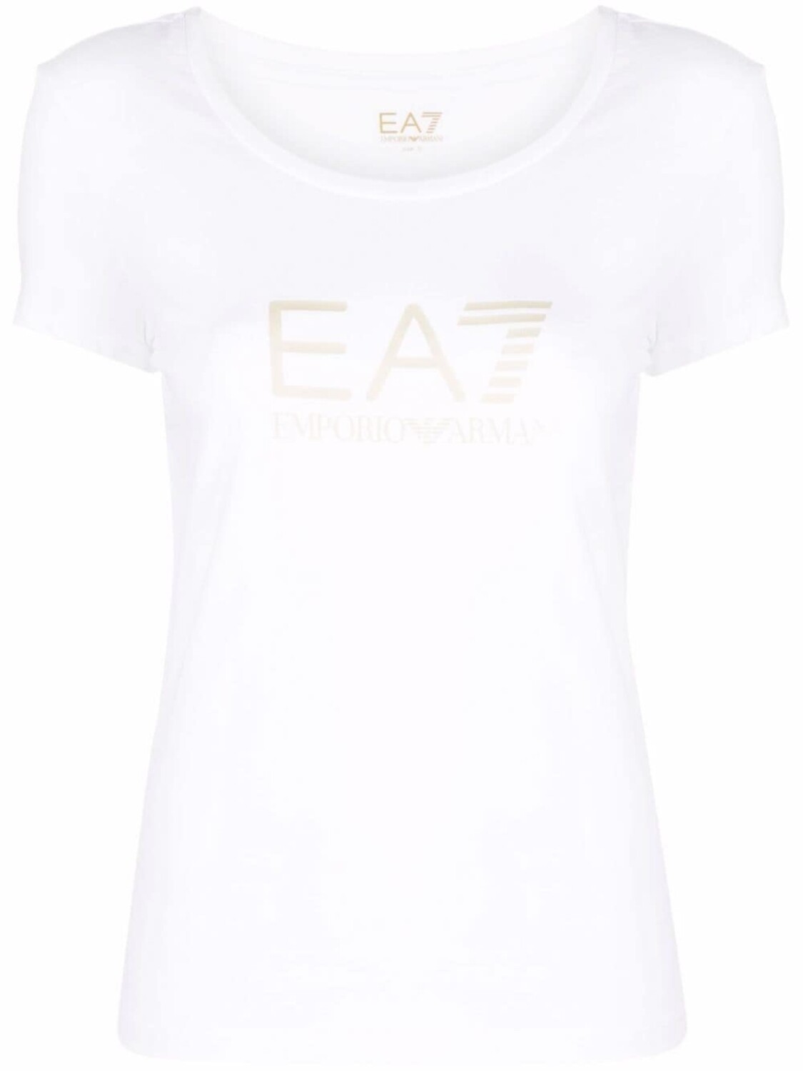 

Ea7 Emporio Armani футболка с логотипом, белый