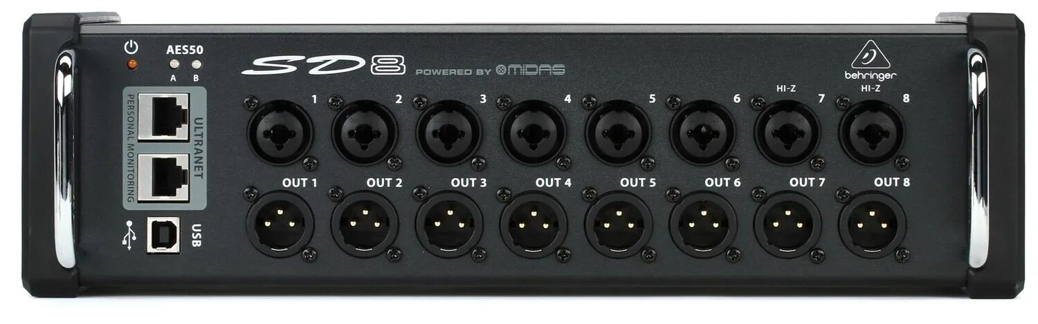 

8-канальный сценический блок Behringer SD8