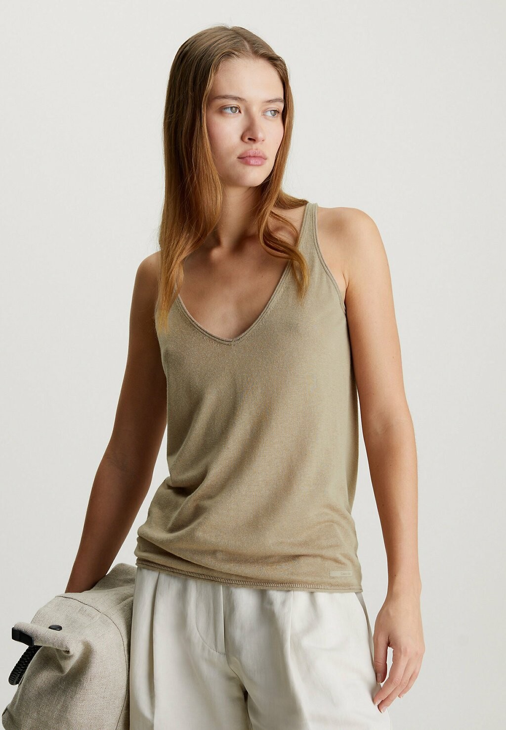 

Топ CAMI Calvin Klein, коричневый