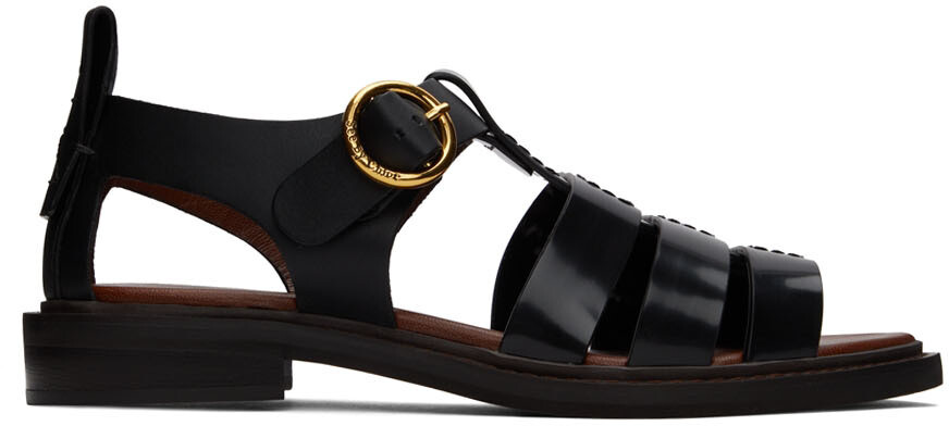 

Черные сандалии Millye See by Chloé
