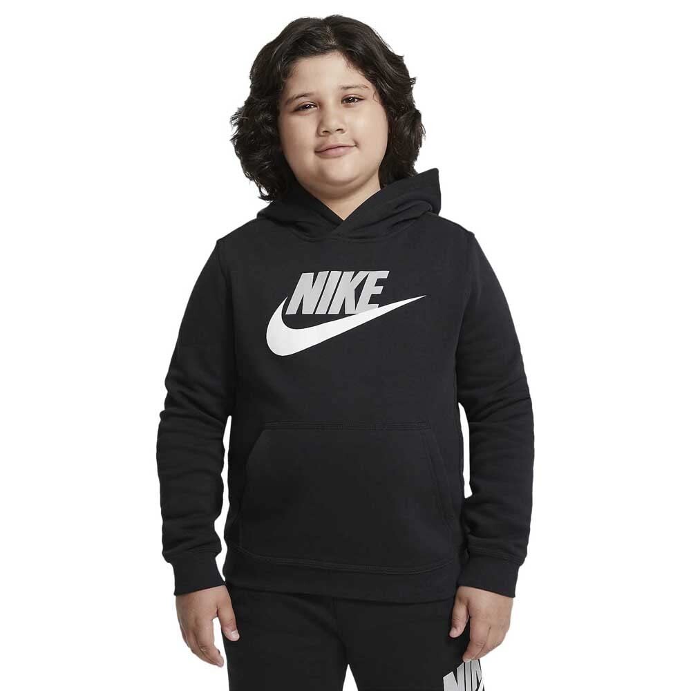 

Толстовка Nike Sportswear Club Fleece, черный/белый