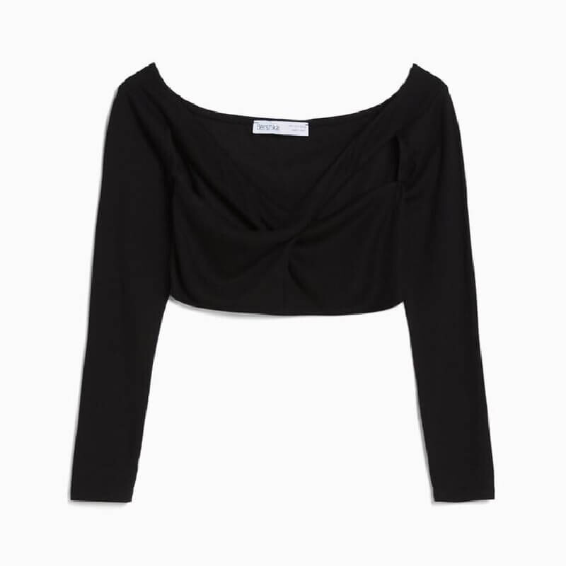 Bershka Crossover Neckline CDEK.Shopping