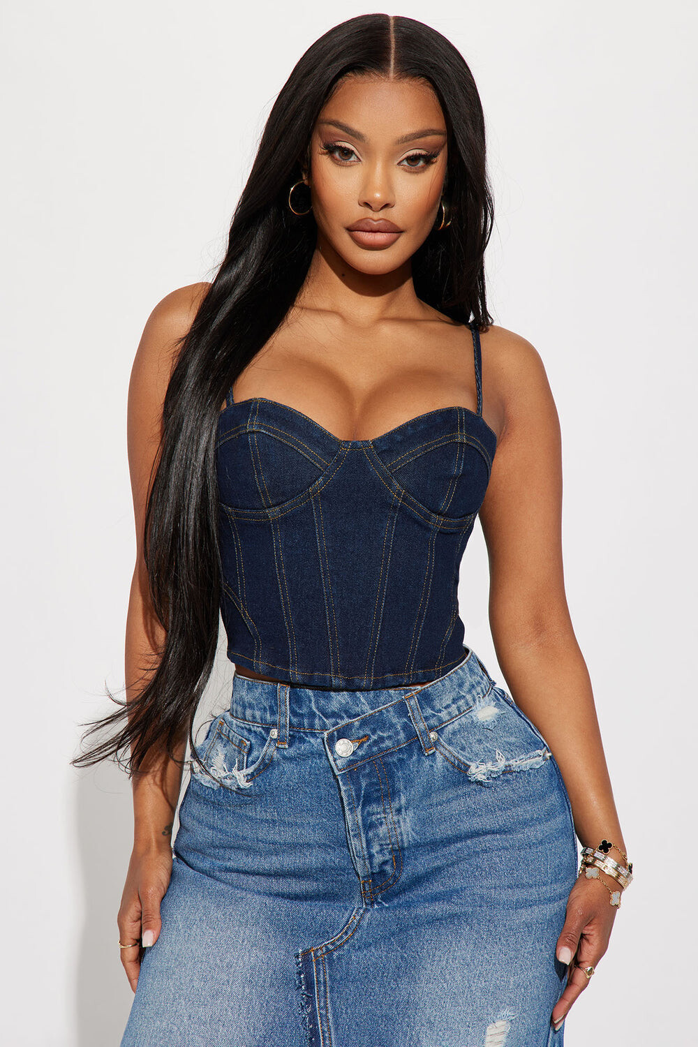 

Топ Fashion Nova S5886TFN, синий