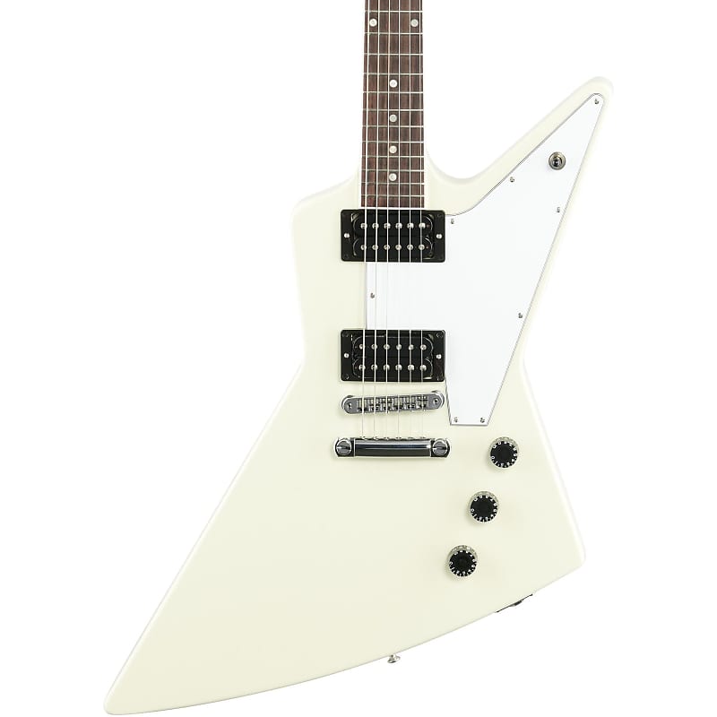 цена Электрогитара Gibson '70s Explorer (с футляром), классическая белая DSXS00CWCH1