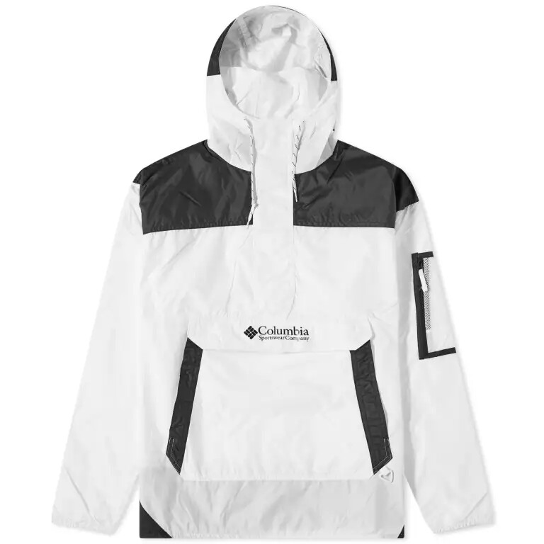

Куртка Columbia Challenger Windbreaker, белый/черный