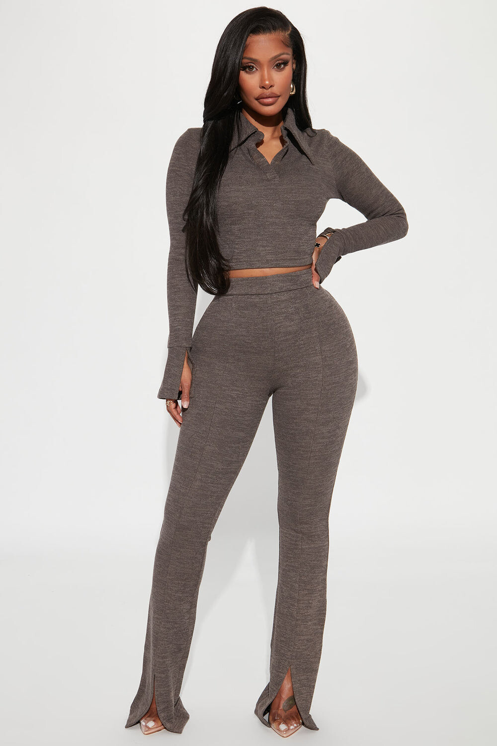 

Брюки Fashion Nova 5626S, угольный