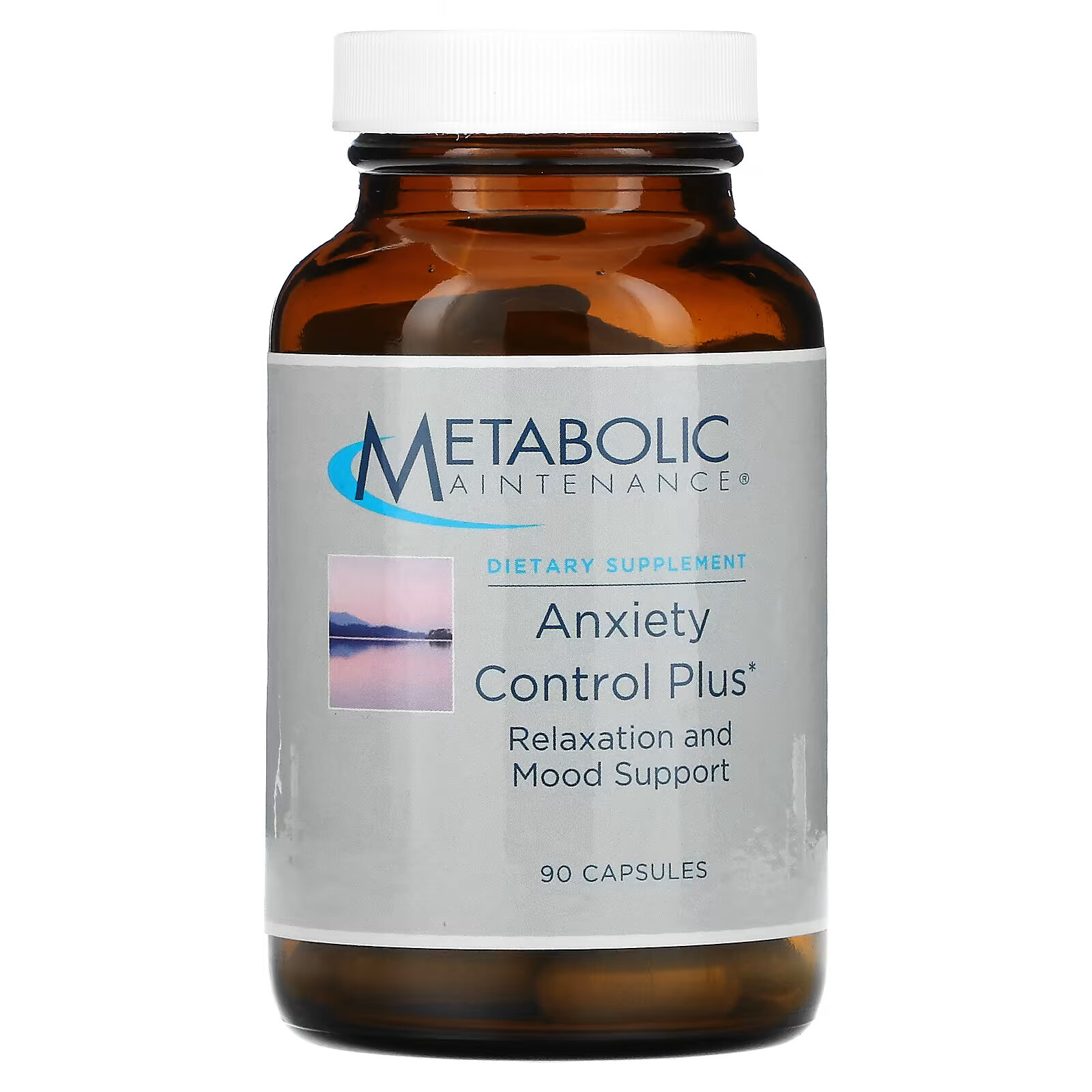 Metabolic Maintenance, Anxiety Control Plus, 90 капсул мультивитамины metabolic maintenance big one plus без железа 90 капсул