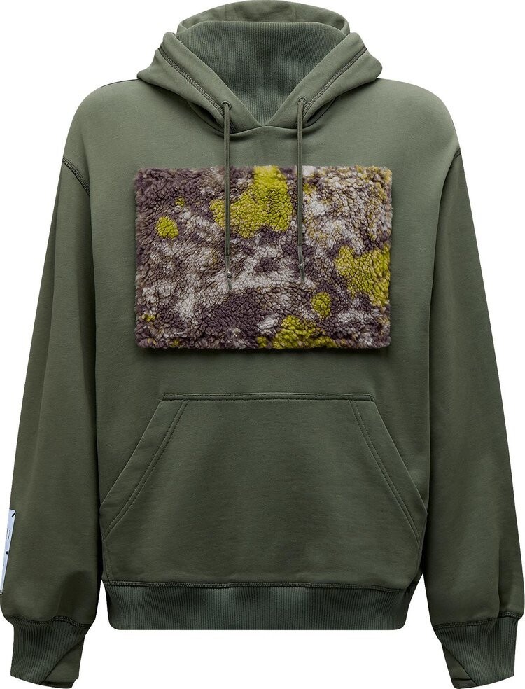 

Худи MCQ Lichen Hoodie 'Sage', зеленый