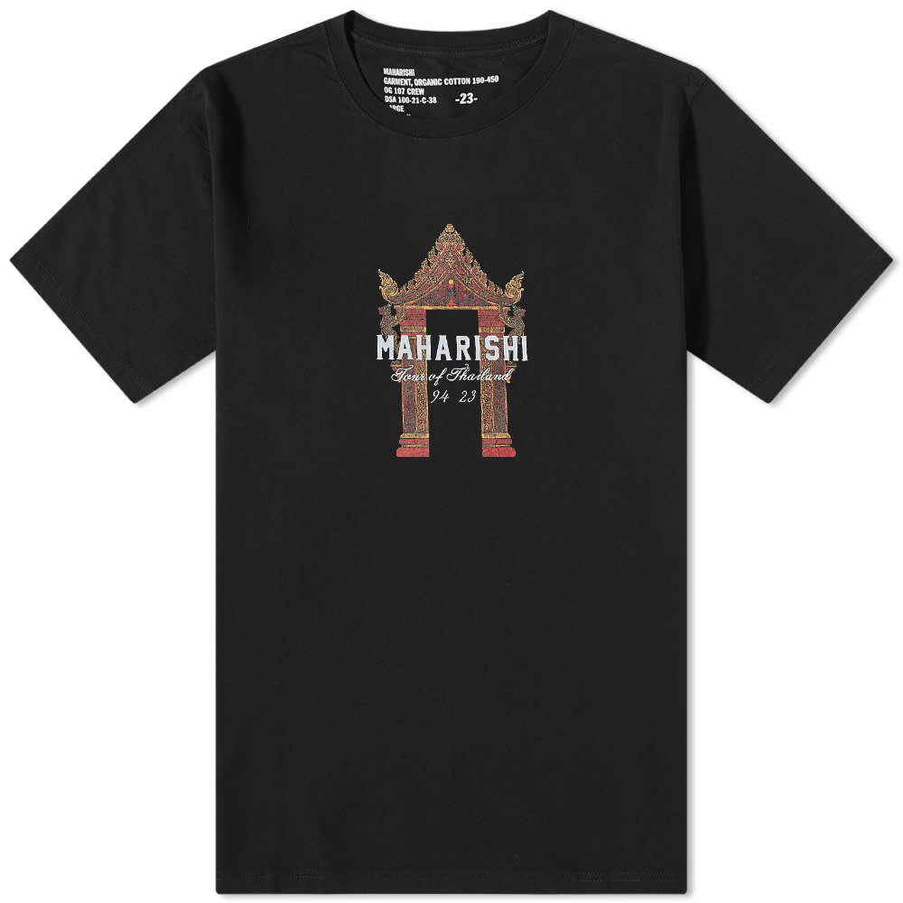 

Футболка Maharishi Thai Temple Tee, Серый