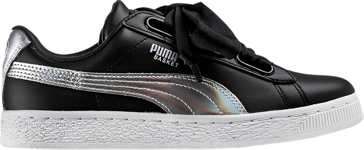 Кроссовки Puma Wmns Basket Heart Explosive - Black, черный кроссовки basket heart puma черный