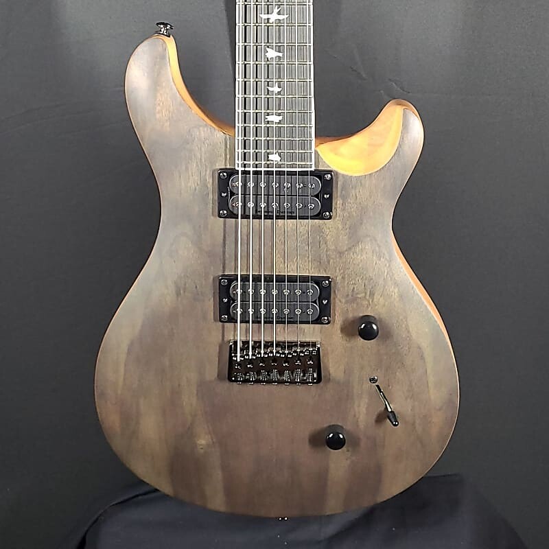 

PRS SE Mark Holcomb SVN 7-струнная гитара из натурального сатинированного ореха #594 SE Mark Holcomb SVN Natural Satin Walnut 7-String Guitar #594