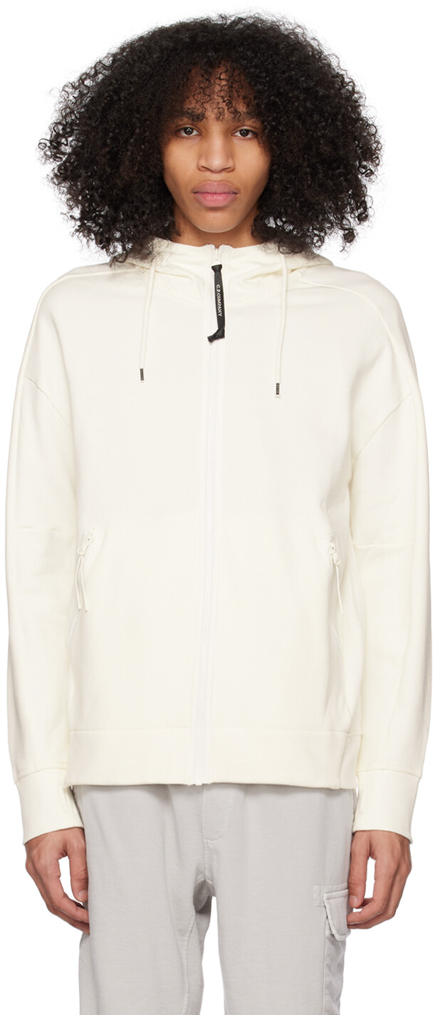 

Толстовка с капюшоном Off-White Goggle C.P. Company, Серый
