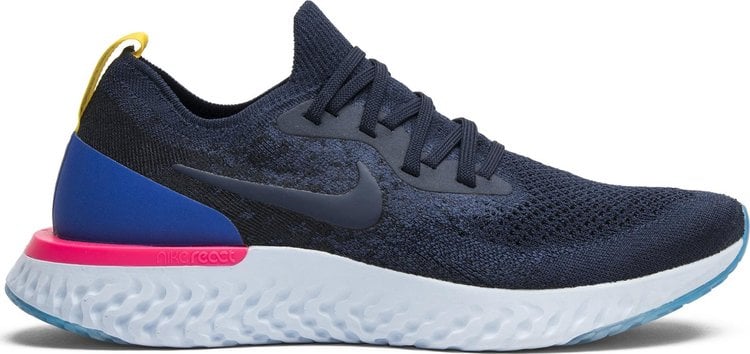 Nike epic react college sale navy