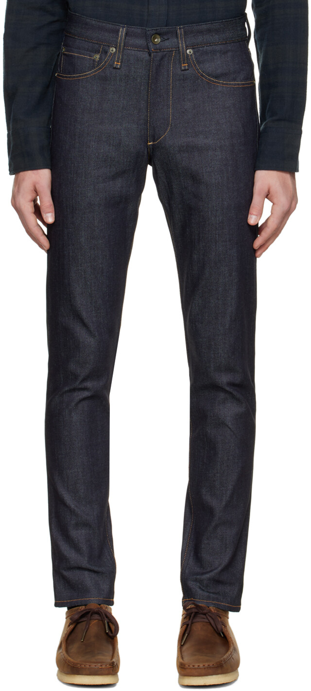 

Темно-синие джинсы Fit 2 Authentic rag & bone