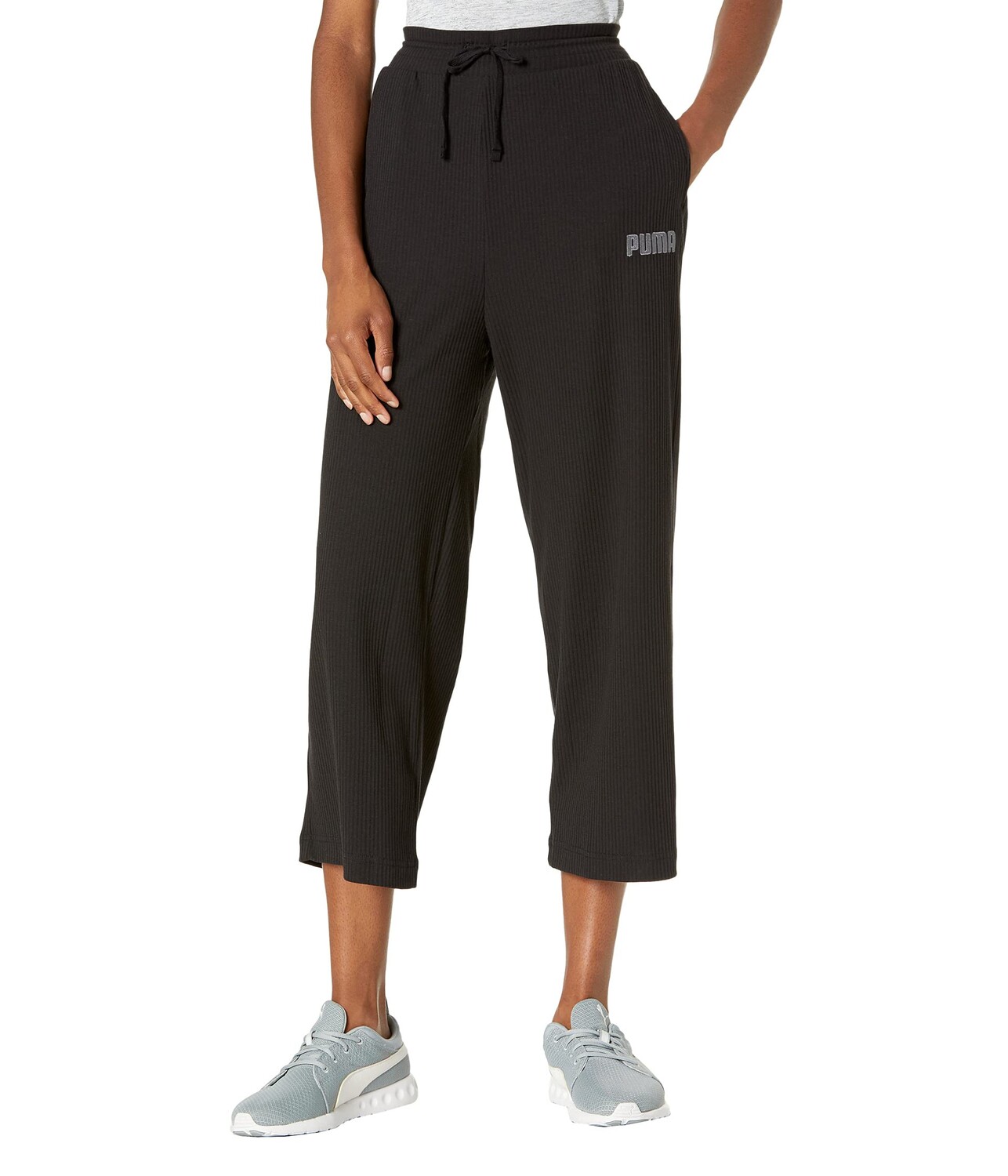 

Брюки PUMA, Modern Basics Ribbed Wide Pants