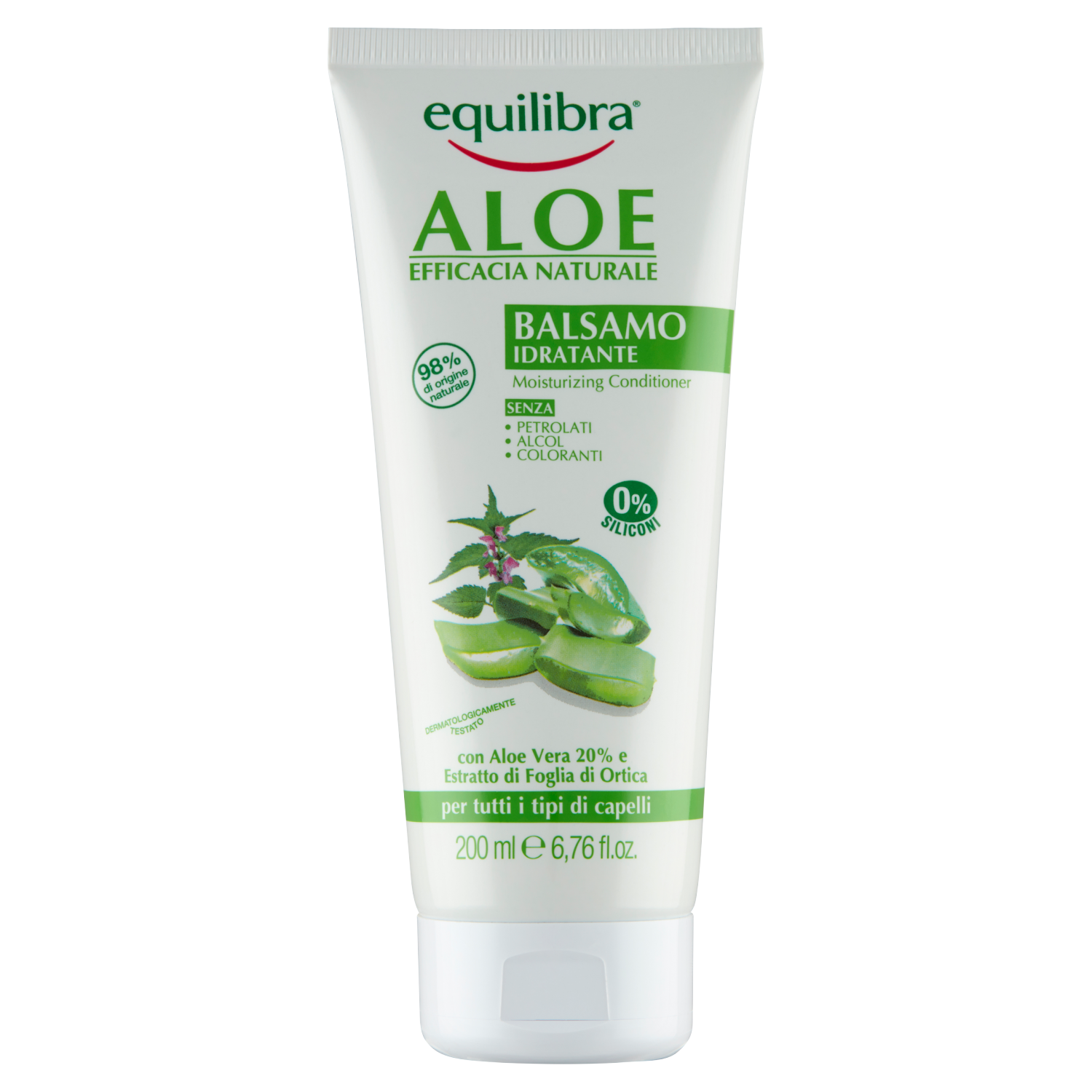 Equilibra Aloe увлажняющий кондиционер для волос, 200 мл цена и фото
