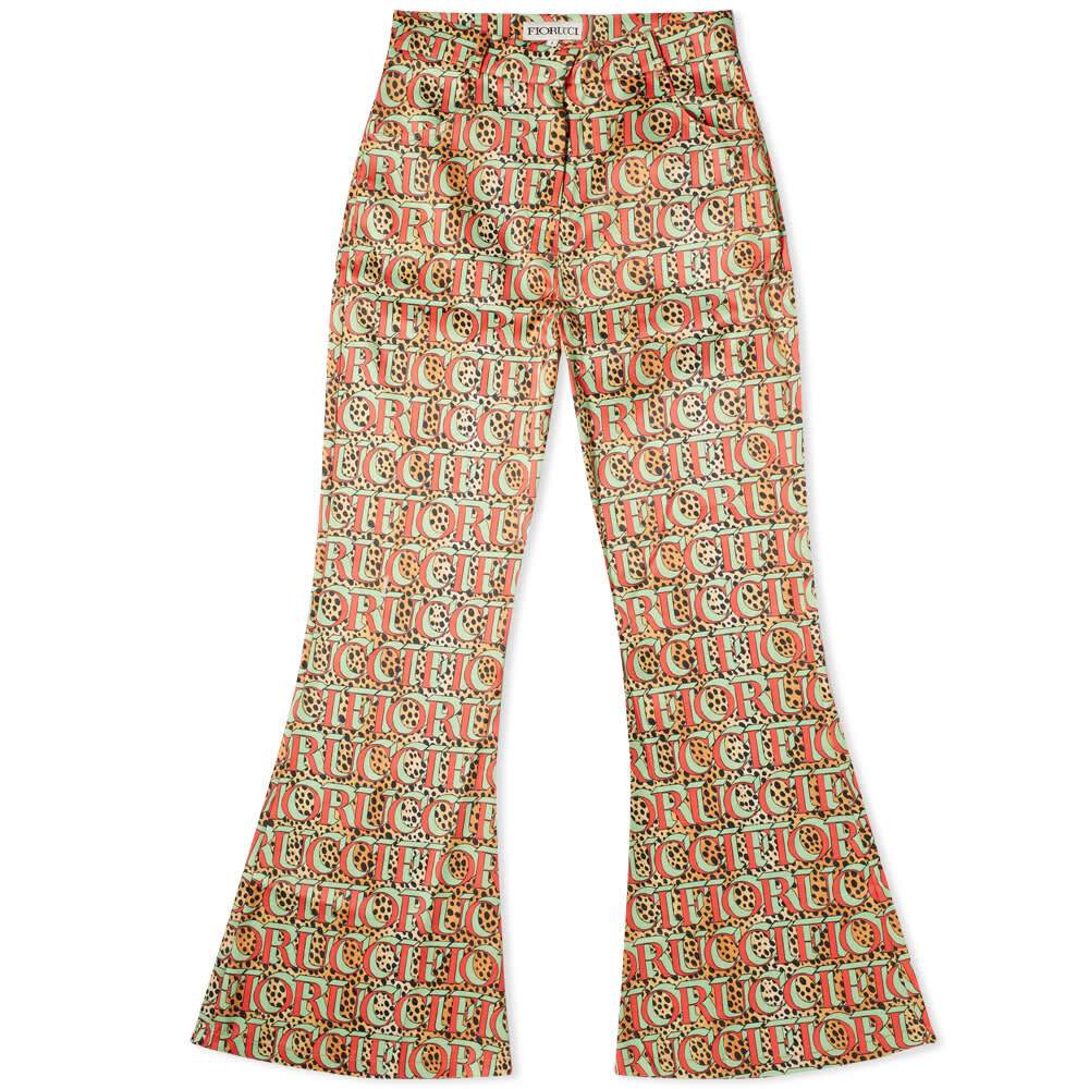 

Брюки Fiorucci Leopard Logo Trouser