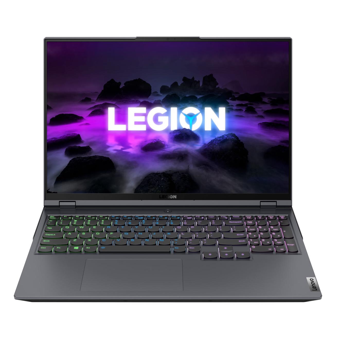 Игровой ноутбук Lenovo Legion 5 Pro 16'', 32 Гб/ 1 Тб, черный, английская/арабская клавиатура ноутбук lenovo legion 5 pro 16arh7h 82rg000nrk