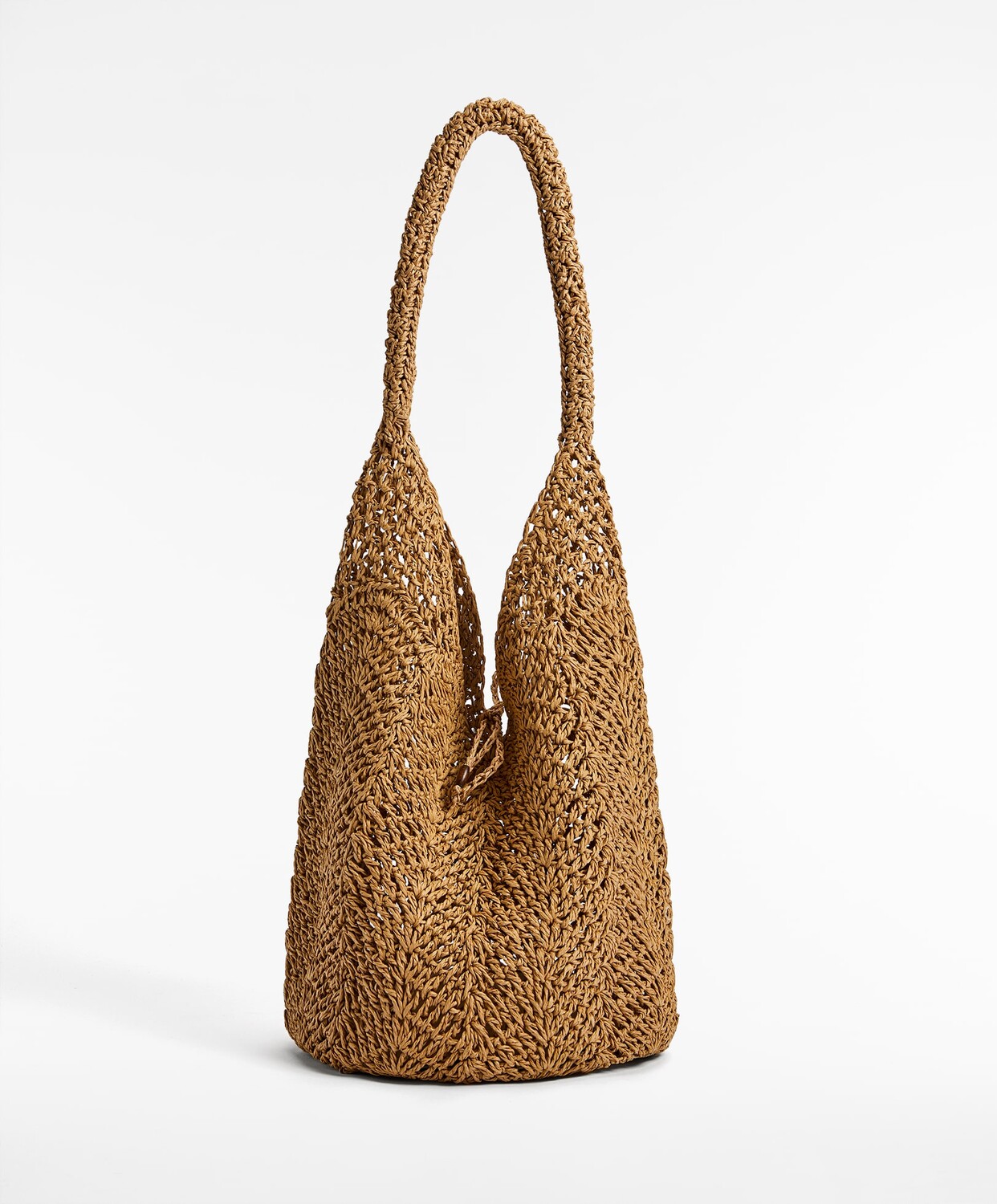 

Сумка Oysho Open Weave, бежевый