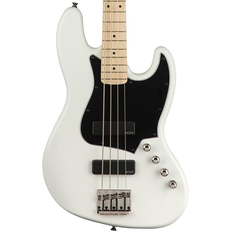 

Squier Contemporary Active Jazz Bass HH - кленовый гриф, плоский белый