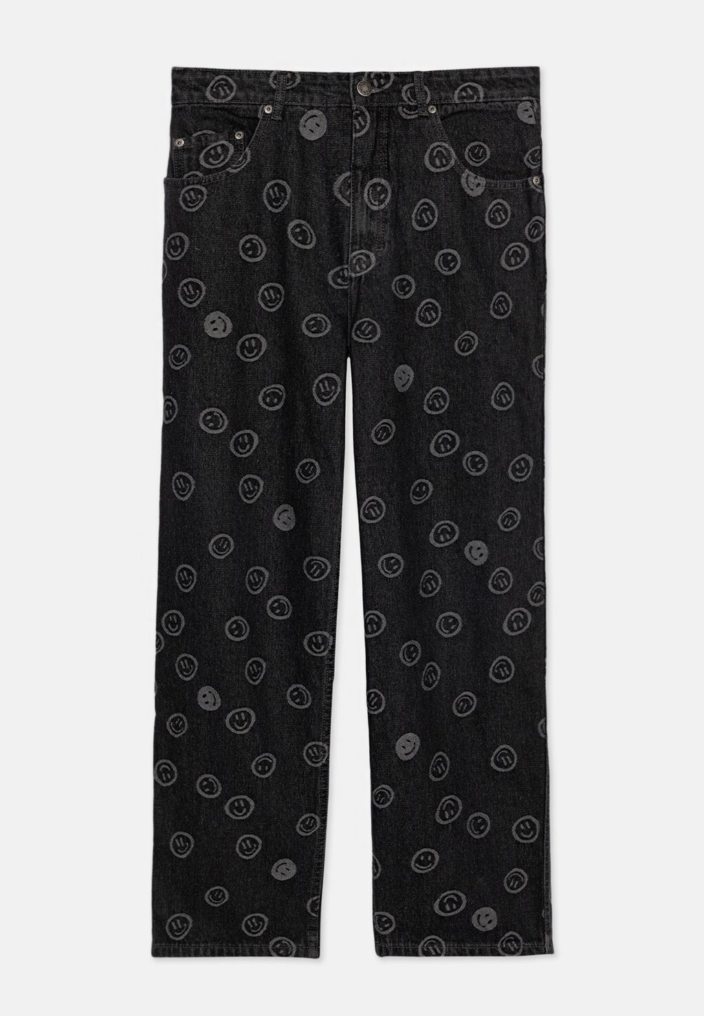 Джинсы Baggy Aiden Pants Unisex Molo, цвет happiness black