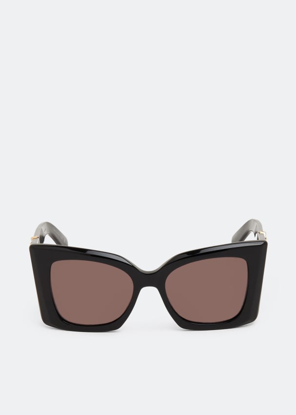 цена Солнечные очки SAINT LAURENT SL M119 sunglasses, черный